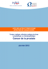 Actes et prestations ALD Cancer de la prostate