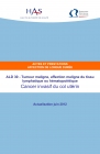 Actes et prestations ALD Cancer invasif du col utérin