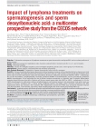 Etude L'impact des traitements des lymphomes sur la spermatogenèse et l'ADN spermatique