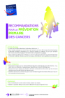 Recommandations de nutrition pour la prévention primaire des cancers