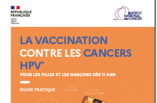 Vaccination HPV : l'INCa publie une brochure d'information pour les patients