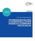 Recommandations 2019  - Alimentation.Activité Physique.Sédentarité - Rapport Santé Publique France 