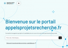 Lancement du portail appelsprojetsrecherche.fr (INCa).