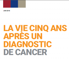 VICAN V (INCa) - La vie cinq ans après un diagnostic de cancer, Publication de l'étude et de la synthèse. 