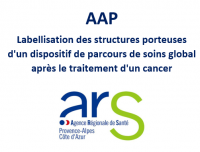 Deuxième vague de labellisation des structures porteuses d'un dispositif de parcours de soins global après le traitement d'un cancer (ARS Paca)